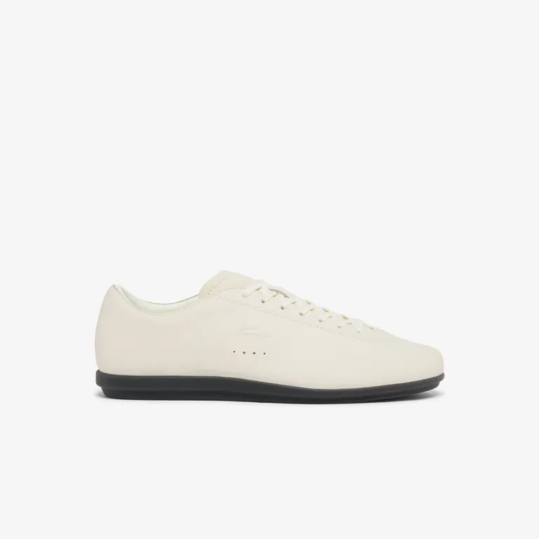 LACOSTE Zapatillas Hombre Driver Low Pro Cuero Beige