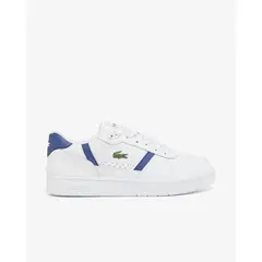 LACOSTE - Zapatillas Hombre T-Clip Set Cuero Blanco