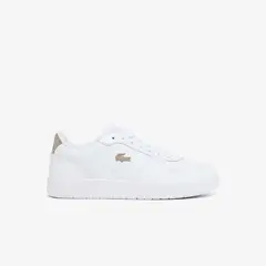 LACOSTE - Zapatillas Mujer Court Ace Cuero Blanco