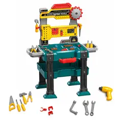 OEM - Juego Banco Herramientas Rolin 155 Piezas Con Taladro Electrico Y Maletin Juguete