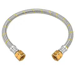 PROVIDUS - Flexible Gas Estufa 3/8 Izq. Hi X 3/8 Izq. Hi 100 Cm