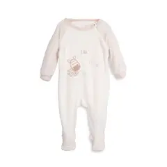 PILLIN - Osito Plush Recién Nacido Unisex Diseño Cebra Arena