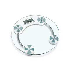 GEN - Balanza digital de baño superficie de vidrio templado 150kg