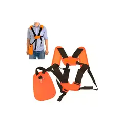 ZELVION - Arnes Profesional Doble Hombro Para Recortadora Orilladora /