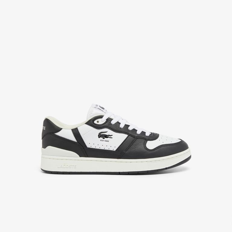 Zapatillas Hombre T-Clip Set Cuero Blanco