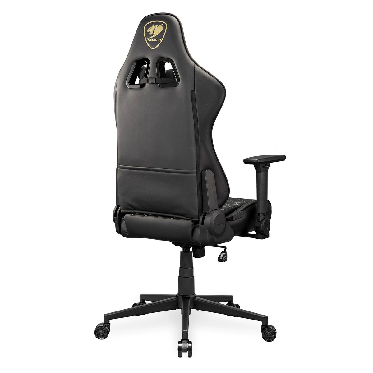 COUGAR GAMING - Silla Gamer Cougar Armor One V2, Apoyabrazos 4D, Reclinable 155°, Hasta 120KG, Gold