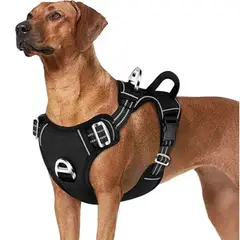 GENERICO - Arnés Anti Tirones Ajustable Reflectante Para Perro S - Xl LABG