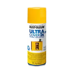 RUST OLEUM - Spray Pintura Rust-Oleum Ultra Cover Amarillo Oro Brillante 340 g