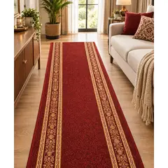 MROTTO - ALFOMBRA DE PASILLO TURCA ANTIDESLIZANTE 67cmX1000cm