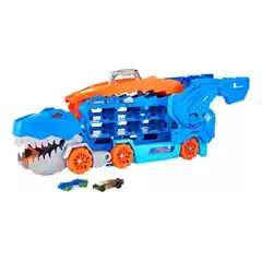 GENERICO - Camión transportador multicolor T-rex Ultimate Hot Wheels City Mattel