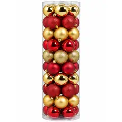 HERRERA MAISON - Set de 50 Esferas Navidad 6 CM Mixto 2
