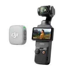 DJI - Cámaras de vlogging Osmo Pocket 3 con Transmisor Mic Mini 2