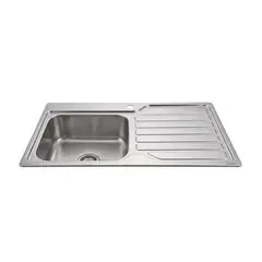 TAUMM - Lavaplatos Sobreponer 80x50 cm Secador Derecho Monomando