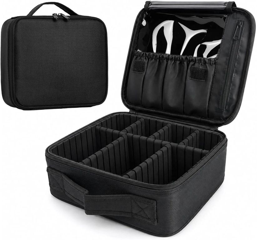 Organizador Profesional Bolsas De Maquillaje Cosmético Bolsa De Almacenamiento Cosméticos Portátil