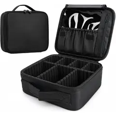 NEBLISUR - Organizador Profesional Bolsas De Maquillaje Cosmético Bolsa De Almacenamiento Cosméticos Portátil