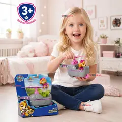 PAW PATROL - Helicóptero Skye Con Figura Juguete Niña