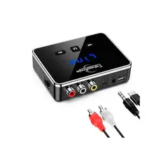 ZELVION - Transmisor Receptor Adaptador Bluetooth Convertidor Optico