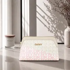 DKNY - Neceser Cosmetiquero Taylor rosa palo Mujer