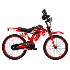 21K SPORTS - Bicicleta Infantil Aro 20 Motocross Deportiva Roja
