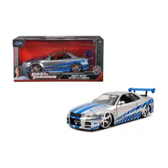 ANSALDO - Vehiculo R&f 1:24 2002 Nissan Skyline Gt-r R34 Jada