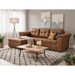DECO OUTLET - Sofá Modular Laos 3.1 Intercambiable Cuero sintetico