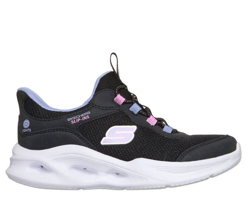 Zapatillas Niña Slip-Ins Sola Glow Neon Dash
