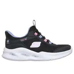 SKECHERS - Zapatillas Niña Slip-Ins Sola Glow Neon Dash