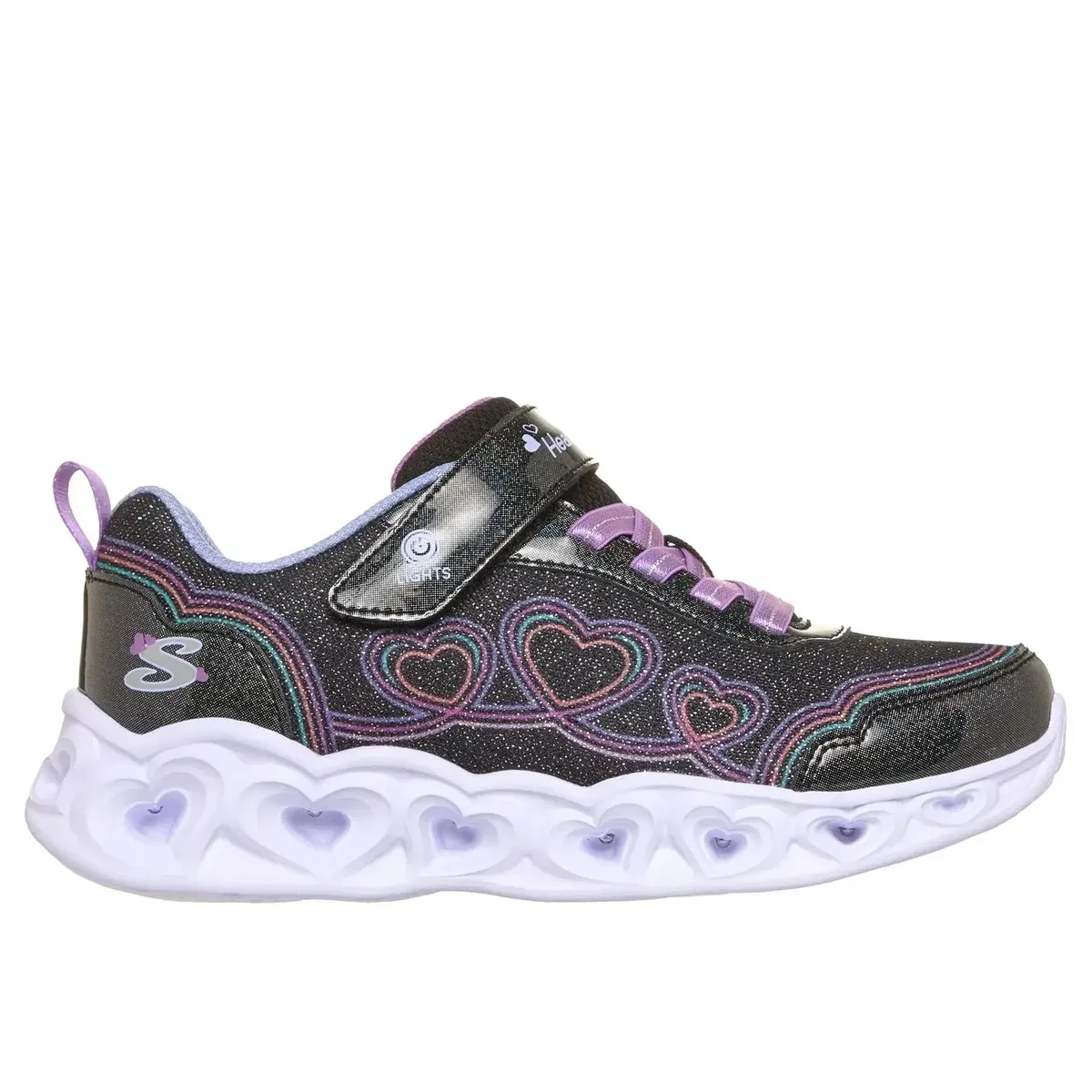 SKECHERS - Zapatillas Niña Skechers Heart Lights Bubble Love