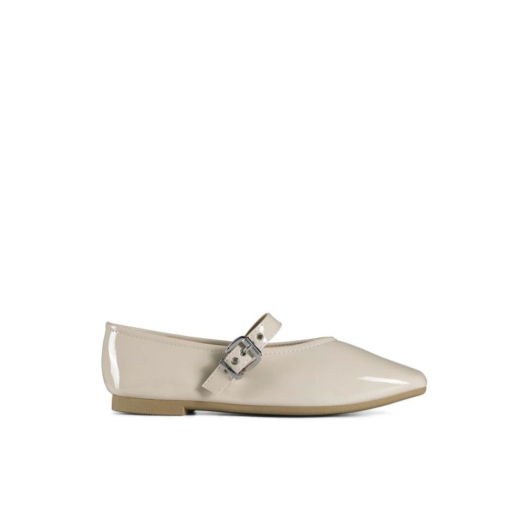 Ballerinas PU Acharolado Mujer Plano YOU582