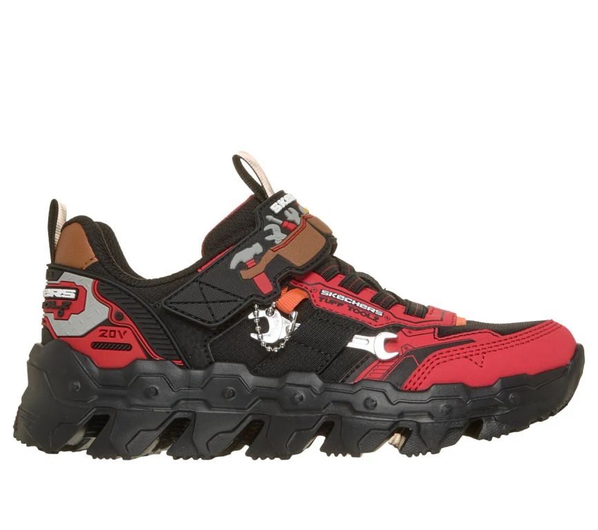 Zapatos Niño Mega-Flex Lite Tuff Toolz Rojo