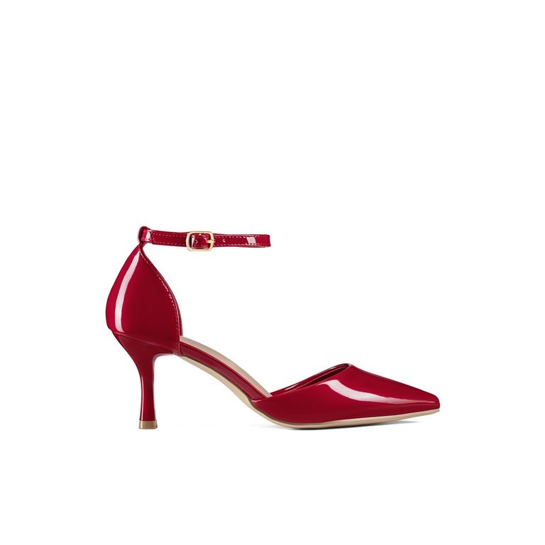 Zapatos Taco PU Acharolado Mujer Aguja QIU506B