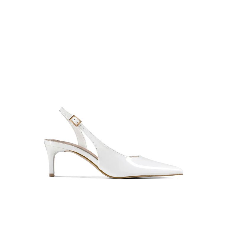 Zapatos Taco Casual PU Acharolado Mujer Aguja QIU522