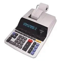 SHARP - Calculadora De Impresión El2630piii 12 Dígitos Blanco