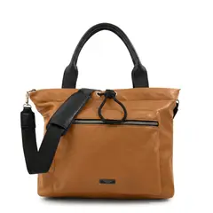AMPHORA - Cartera tote porta notebook cyric camel