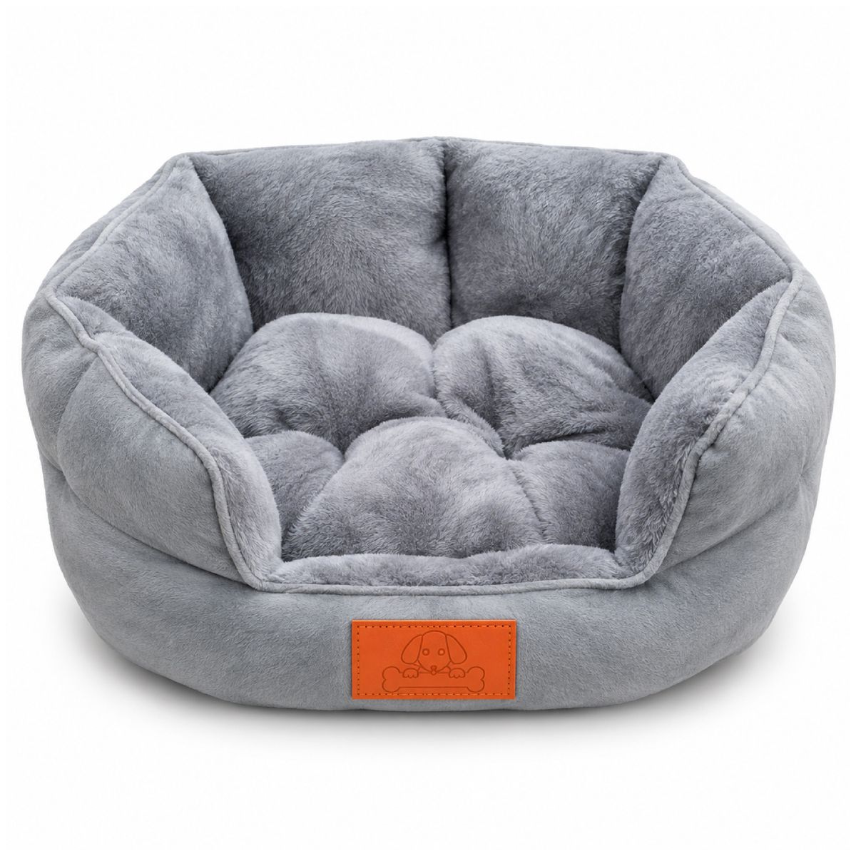 LITTLE PETS - Cama Perro Gato Mascotas Acolchada Antideslizante 40x47cm