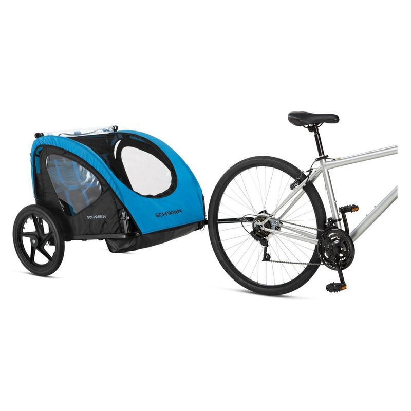 SCHWINN BIKES - Carrito Bicicleta Schwinn Shuttle Plegable  Azul