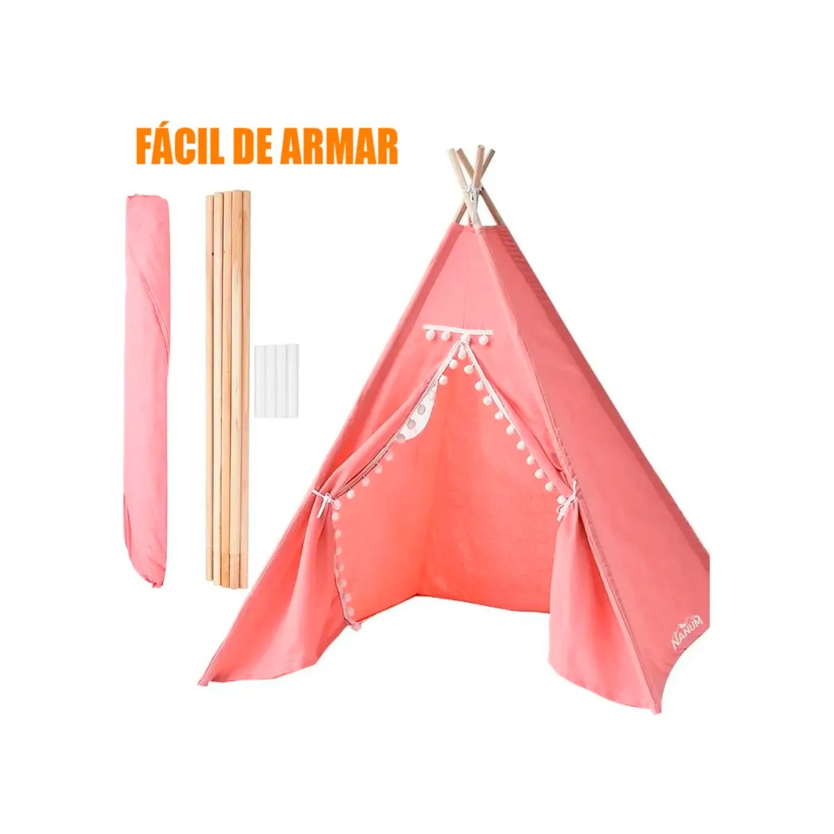 ZELVION - Carpa Tipi Infantil Casa De Juegos De Niños Decoracion