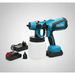 GENERICO - Pistola Pulverizadora De Pintura Pistola De Pintar Inalámbrica De 2 Baterías