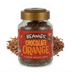 CAFE - Beanies Sin Gluten Sabor Orange naranja liofilizado 50 Grrrrrgg
