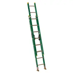 CUPRUM - Escalera fibra de vidrio telescópica 4m 16 peldaños