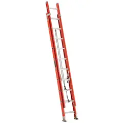 CUPRUM - Escalera Dieléctrica Telescópica Fibra Vidrio 20P