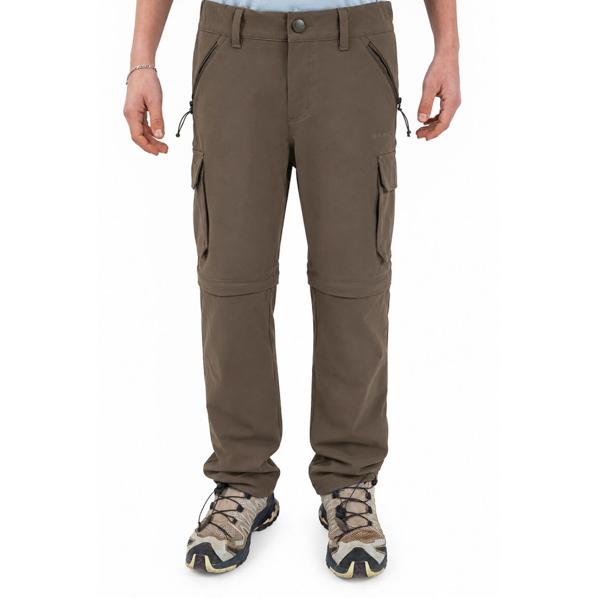 KANNU - Pantalón Trekking Desmontable Unisex Niño Llaima