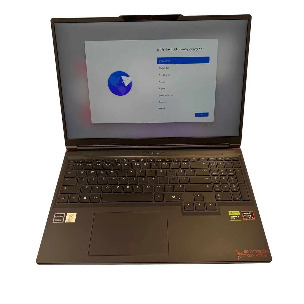 SKYTECH - SKYTECH ST-Rage Win 11 AMD Ryzen 7 8840HX 2.9GHz 16GB RAM 1TB SSD 16 rtx 5050