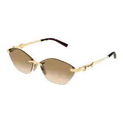 GUCCI - Lentes de Sol Dorado Degradados