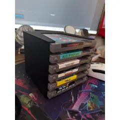 GENERICO - Organizador NES Cartridge Rack 8-Bit Para Nintendo NES