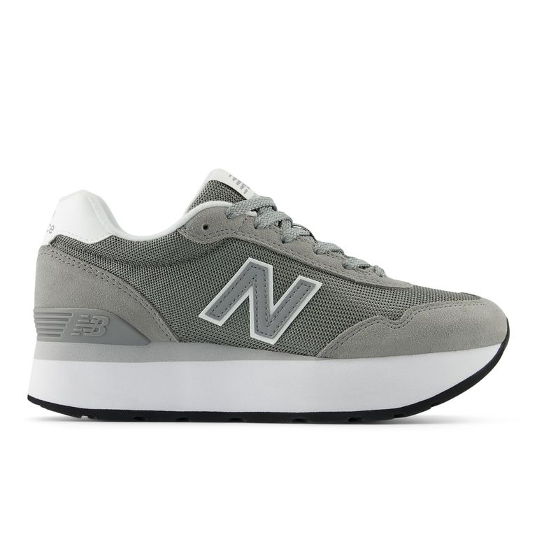 Zapatillas Urbanas Mujer 515 Gris/Blanco