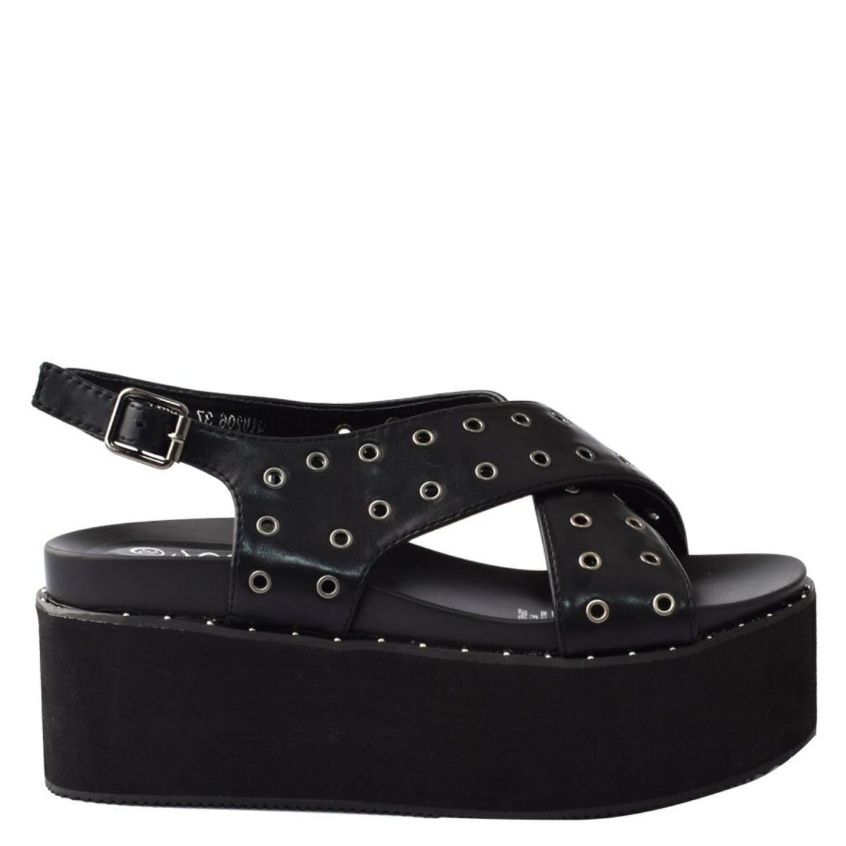 WEIDE - Sandalia Mujer Talia Negro