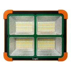 LOGIC - Proyector Solar Led S19a 200w Con Panel Y Control