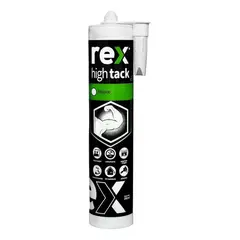 REX - Adhesivo De Montaje High Tack 290ml Blanco
