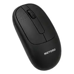 MOTOMO - Mouse Recargable Usb 2.4ghz 1000dpi 3btn Compmo24 Negro